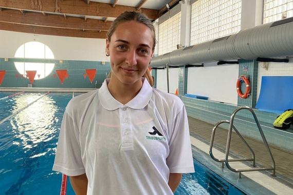 Campeonato de España Universitario de Natación.  La Universidad de Cádiz selecciona a Ana Ruiz Tocino.