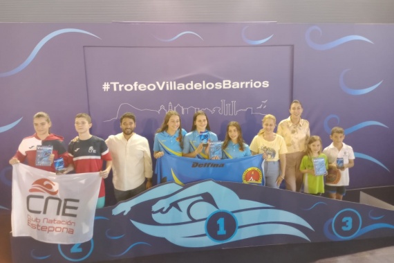 V Trofeo Villa de Los Barrios Open El Club Natación San Fernando tercero en la clasificación de JJNN. Siete medallas, tres de oro, dos de plata y dos de bronce.