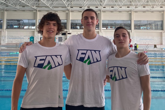 David Rodríguez Piñero, Yerai Amado Pérez y Guillermo Espinosa Montero, incluidos en el Centro Especial de Tecnificación Deportiva de Natación de la Federación Andaluza de Natación – Málaga, ya han comenzado sus entrenamientos.