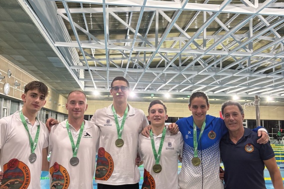 XII Campeonato de Andalucía de Larga Distancia OPEN. El C.N. San Fernando SUBCAMPEÓN de Andalucía, tres medallas de oro, dos de plata y dos récords de Andalucía.