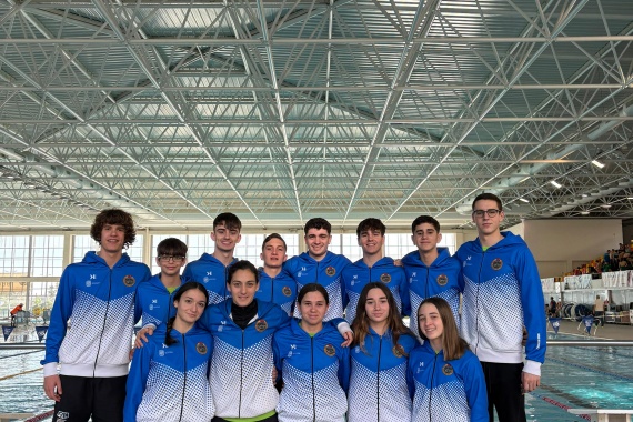 El C.N. San Fernando participa en el Campeonato FAN de Invierno con buenos resultados.