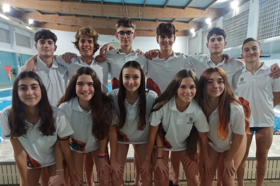 El C.N. San Fernando participa en el XXXIX Campeonato de Andalucía Infantil de Invierno